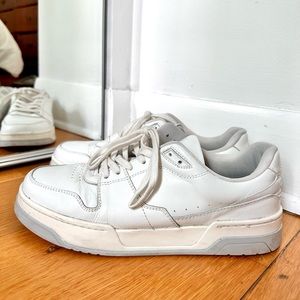 Zara white shoes